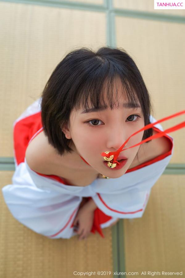 강인경 姜仁卿 [XIUREN]高清写真图 2019.09.29 模特_卿卿第15张图片
